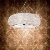 Kryształowa Lampa Wisząca Chrom IDEAL LUX PASHA' SP6 082158
